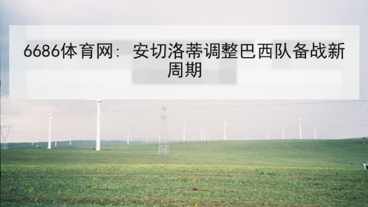 6686体育网: 安切洛蒂调整巴西队备战新周期