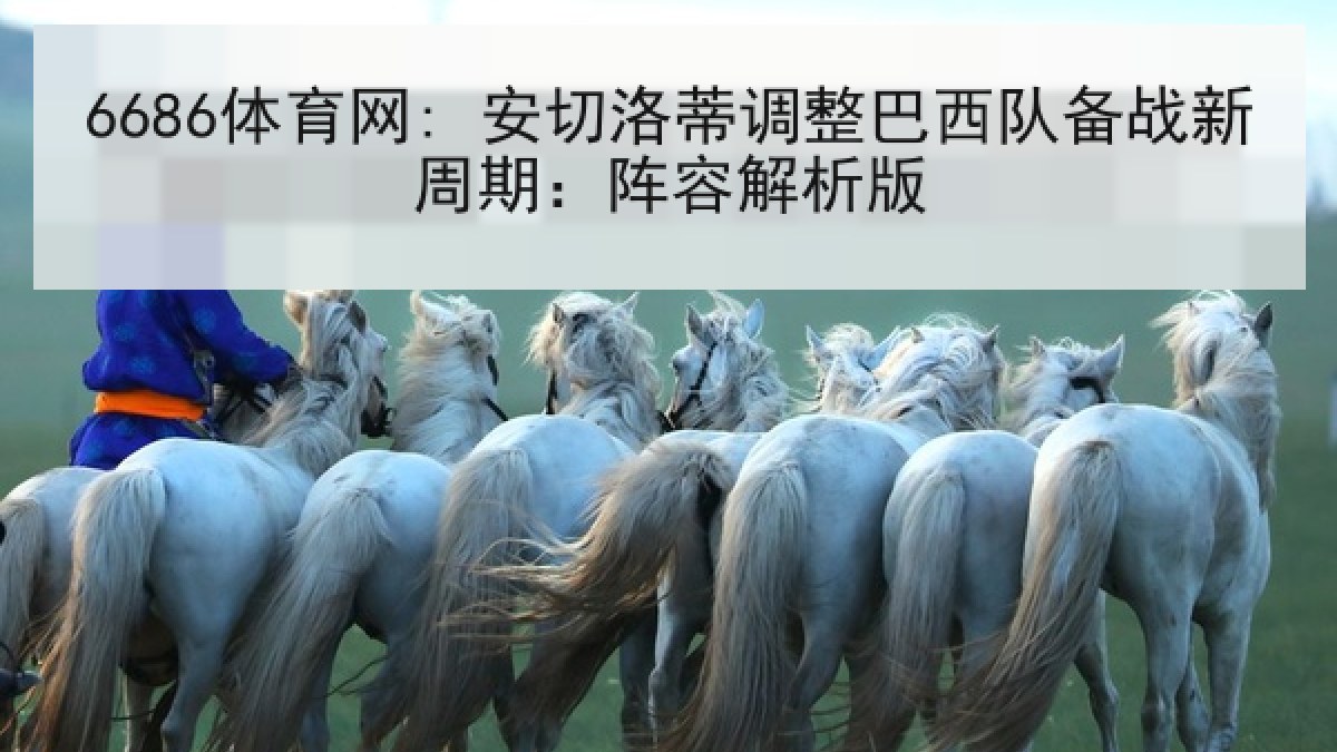 6686体育网: 安切洛蒂调整巴西队备战新周期：阵容解析版