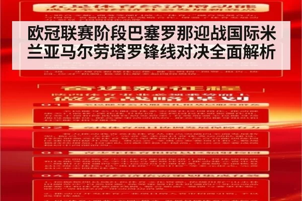 欧冠联赛阶段巴塞罗那迎战国际米兰亚马尔劳塔罗锋线对决全面解析